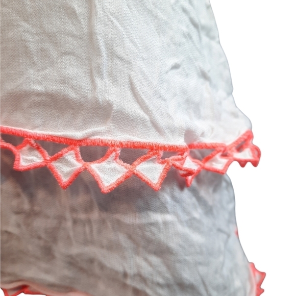 Aeropostale Boho Layered Tank Embroidered Diamond Lace Size Medium Women's - Picture 4 of 9